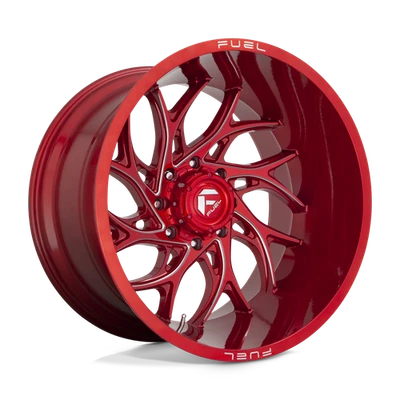 Rueda fresada 24x14 Fuel D742 RUNNER rojo caramelo 5x5,5 (-75 mm) Foto 1 de 4