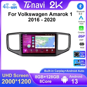 For VW Volkswagen Amarok 1 2016-2020 Android CarPlay Car Radio Player Screen GPS - Picture 1 of 32