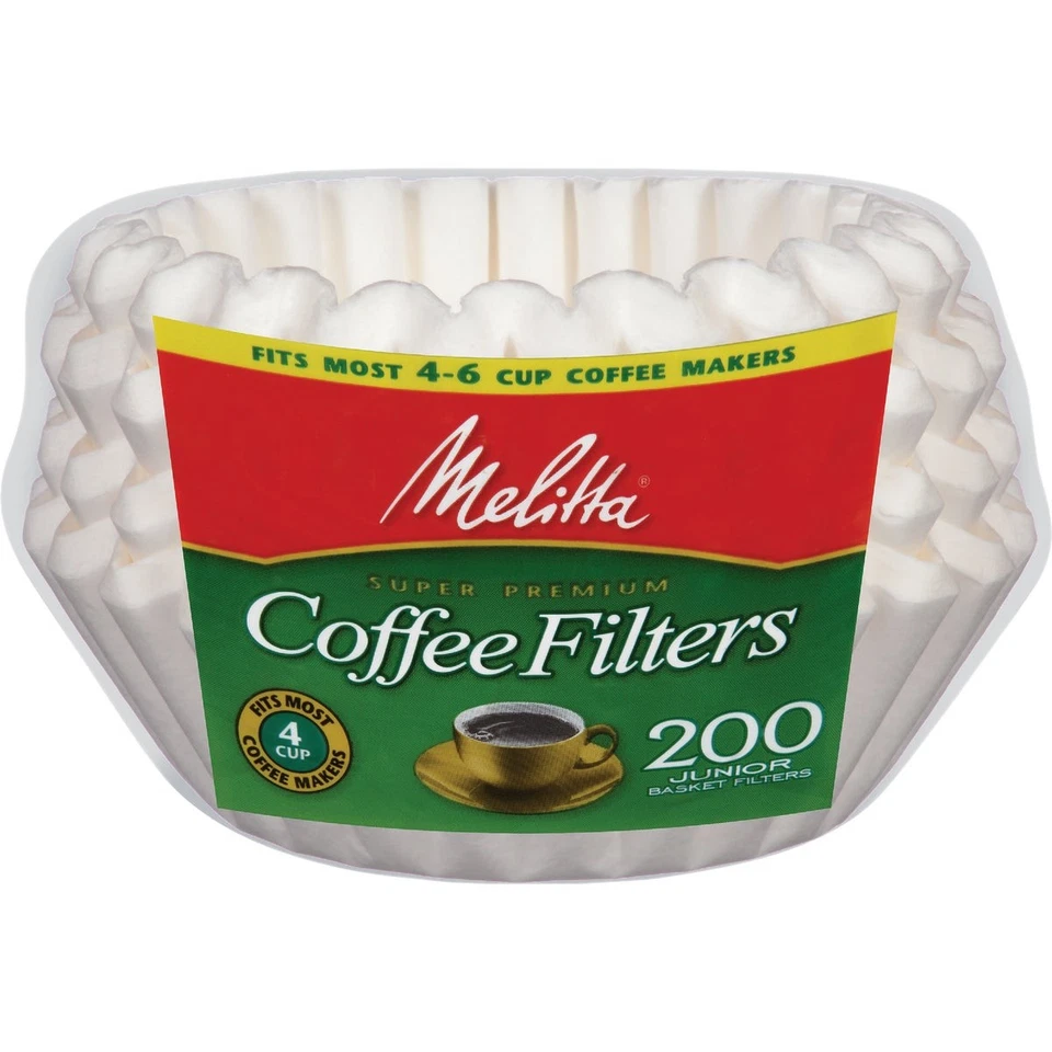 Filtro de café Melitta 4-6 tazas (paquete de 200) 62914 Melitta 62914 055437629133 papel Foto 1 de 1