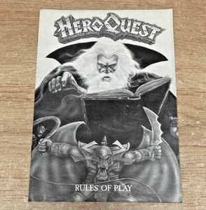 Classic Heroquest 1990 Rules of Play Rule Book MB/Games Workshop - Picture 1 of 3