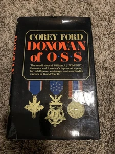 Donovan of OSS by Corey Ford Untold Story of Top-Secret Agency for Intelligence - Imagen 1 de 7