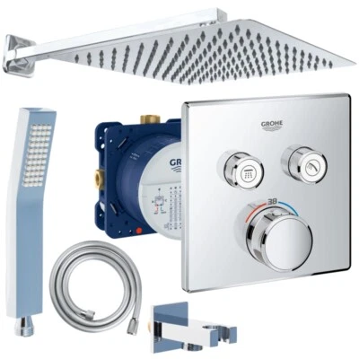 Unterputz Duscharmatur Grohe Grohtherm SmartControl SmartBox Kopfbrause Set - Bild 1 von 4