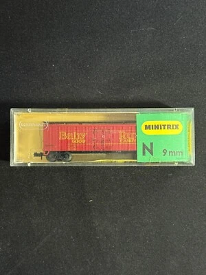 N VINTAGE Minitrix 3185 Reefer Baby Ruth Candy - ME943 Foto 1 de 3