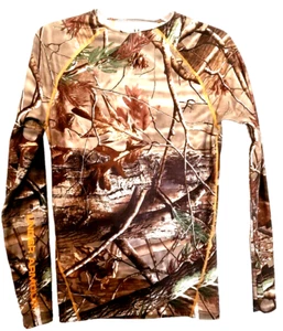 Under Armour Shirt Adult M Medium Realtree Camo Cold Gear Compression Coldgear - Picture 1 of 6