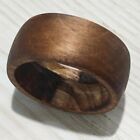 Handmade Wood Ring - Natural and Eco-Friendly, Unisex Design, Comfort Fit, Rusti