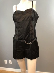 NWT Paige Collection Black Romper Size Large - Picture 1 of 11