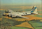 BOEING B17 FLYING FORTRESS SALLY B USA AIRPLANE MILITARY PICTURE POSTCARD