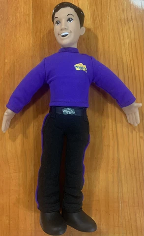The Wiggles Speak N Sing Wake Up Jeff Working Talking Singing Doll VG+ Condition Cover