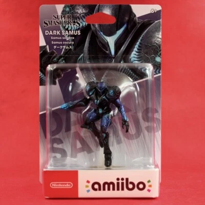 Nintendo amiibo DARK SAMUS sombre oscura SWITCH 3DS SUPER SMASH BROS - Image 1 of 4