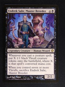 Endrek Sahr, Master Breeder - Mtg Card #QJ