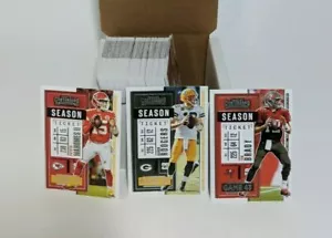 2020 Panini Contenders SET BASE COMPLETO #1-100 - BRADY, MAHOMES, MURRAY++ - Foto 1 di 1