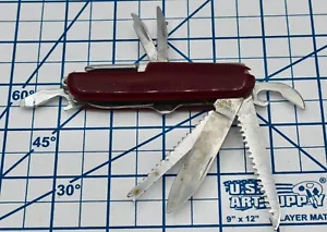 swiss army style knife red handle. 11 Unique Blades And Tools - Picture 1 of 5