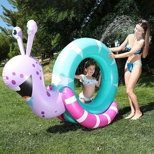 Inflatable Sprinkler for Kids Snail Water Toys Outdoor Yard Sprinkler for Tod... - Picture 1 of 3