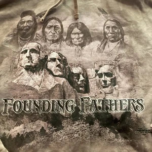 The Mountain Mens Founding Fathers Hoodie Sz M Mauve Tie Dye Sweatshirt Medium - Picture 1 of 7