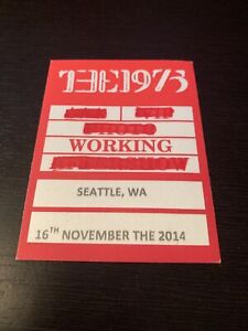  THE 1975 Backstage Pass Working 2014 EXCELLENT ÉTAT !