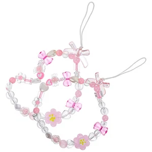 2 Pcs Handyriemen Handy-Charme-Armband Ästhetisch Telefonhalsriemen - Zdjęcie 1 z 12