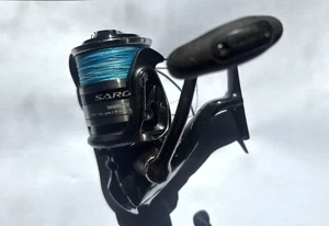 SHIMANO FISHING 4000 SAROS 4000FA SPINNING REEL w/10lb Sunline Braided Line $230 - Picture 1 of 5