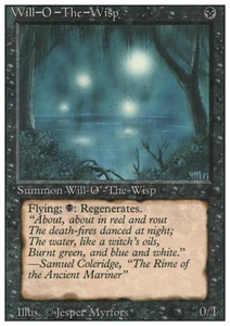Will-o'-the-Wisp X (1) MTG Revised Excellent/NM- 4RCards - Picture 1 of 1
