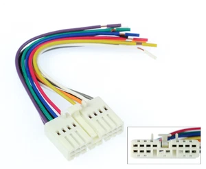 Honda harness connector for oem genuine original radio to plug connect into B97 - Picture 1 of 1