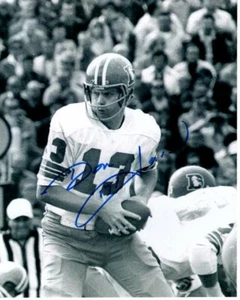 Foto firmada por Don Horn 8x10 NFL DENVER BRONCOS con holograma certificado de autenticidad - Imagen 1 de 2