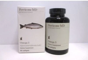 PERRICONE MD OMEGA 3 DIETARY SUPPLEMENT 90 SOFTGELS - BOXED - Picture 1 of 1