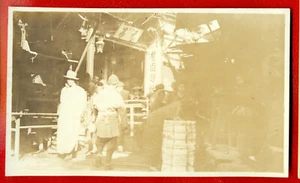 TARJETA DE FOTO VINTAGE DE LA MISIÓN DE LA CRUZ ROJA DE EE. UU. A CHINA DE LOS AÑOS 1917 RARA 1166 - Imagen 1 de 2