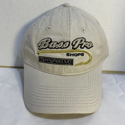 Sombrero Bass Pro Shops Springfield MO Gancho de Pez Dorado Talla Única Hebilla Ajustable China Luz Foto 1 de 4