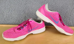 Nike Zoom Fit Athletic Shoes Women's Size 8.5 Lace Up 704658-600 Pink Blue White - Picture 1 of 13