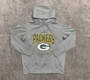 Nike Green Bay Packers NFL Equipment Hoodie Sweatshirt Grau Pullover Herren M - Bild 1 von 7