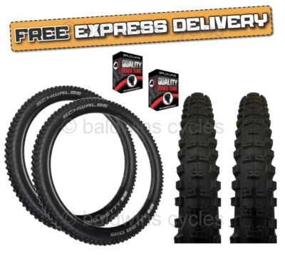 Schwalbe BIG BETTY 26 x 2.40 BIKE PARK Performance ADDIX MTB TYRE s TUBE s - Image 1 of 4