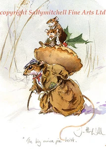 Funny Mice, Christmas cards pack of 10 by Jonathan Walker. C363X - Picture 1 of 1