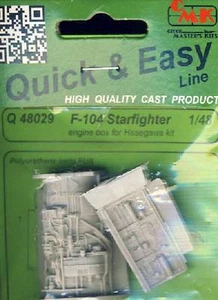 CMK F-104 Starfighter engine Motor 1:48 Modell-Bausatz for Hasegawa kit NEU OVP