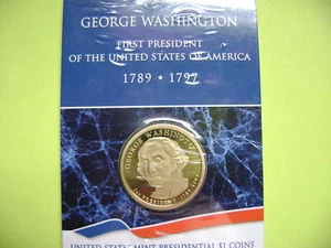 2007-S GEORGE WASHINGTON US MINT INDIVIDUAL PROOF DOLLAR COIN - Picture 1 of 2