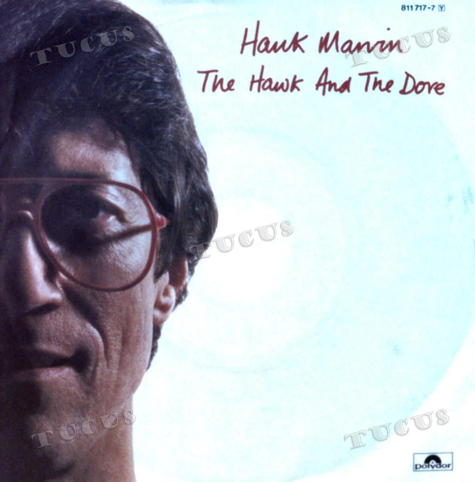 Hank Marvin - The Hawk And The Dove 7in 1983 (VG/VG+) .* - Image 1 of 1