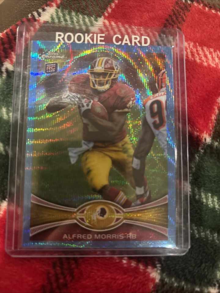 2012 Topps Chrome - Blue Wave Refractor Alfred Morris #BW-101 (RC) - Image 1 of 1