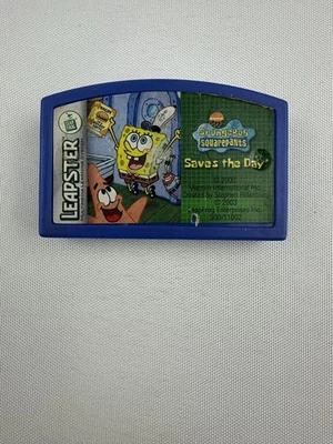 LeapFrog Leapster SpongeBob Squarepants Saves The Day Learning Game Cartridge - Image 1 of 2