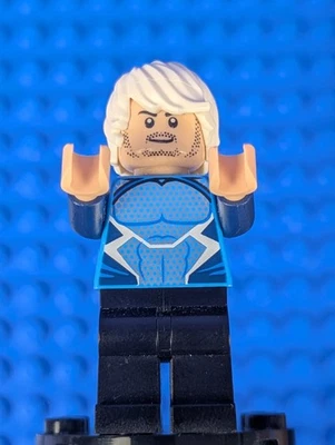 Lego Super Heroes: Age of Ultron: Quicksilver - Dark Azure sh0180 Set 76041 - Image 1 of 4