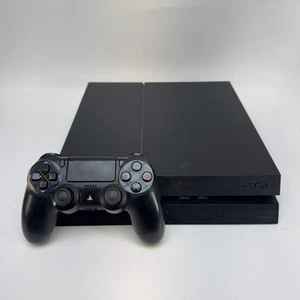 Sony PlayStation 4 PS4 500GB Schwarz Spielekonsole CUH-1215A - Bild 1 von 11
