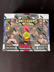 2025 Panini Contenders PFL Professional Fighters League Hobby Box Factory Sealed - Picture 1 of 4
