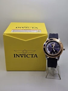 Invicta Specialty "Making History" Blue Sunburst Dial Analog Men Watch Blue Band - Picture 1 of 23