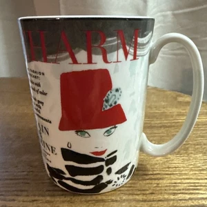 Lenox Kate Spade Charm Make Headlines "Rain or Shine" Coffee Mug Multicolor - Picture 1 of 9