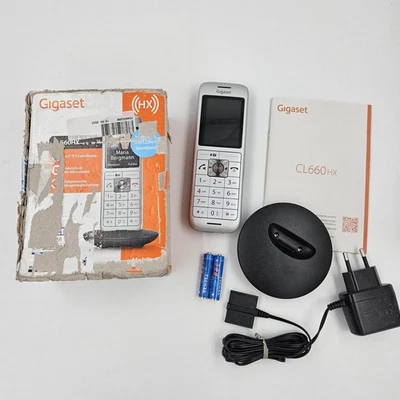 GERBAUCHT - GIGASET CL660HX Mobilteil, Silber - Bild 1 von 3