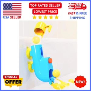 Submarine Bath Toy for Kids Ages 1-5 Toddler Water Play Set Boys Girls Gift - Picture 1 of 4