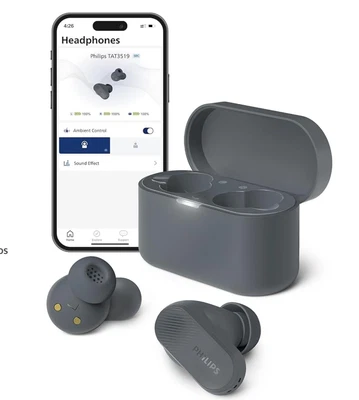 PHILIPS TAT3519 Wireless Earbuds,True Wireless Headphones - Image 1 of 4