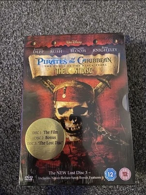 Pirates of the Caribbean - The Curse of the Black Pearl - New - 3 discs - Image 1 of 2