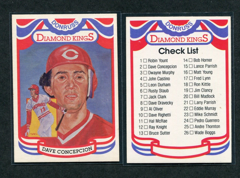 Donruss Diamond Kings 1984 completa tu conjunto que elijas Foto 1 de 1