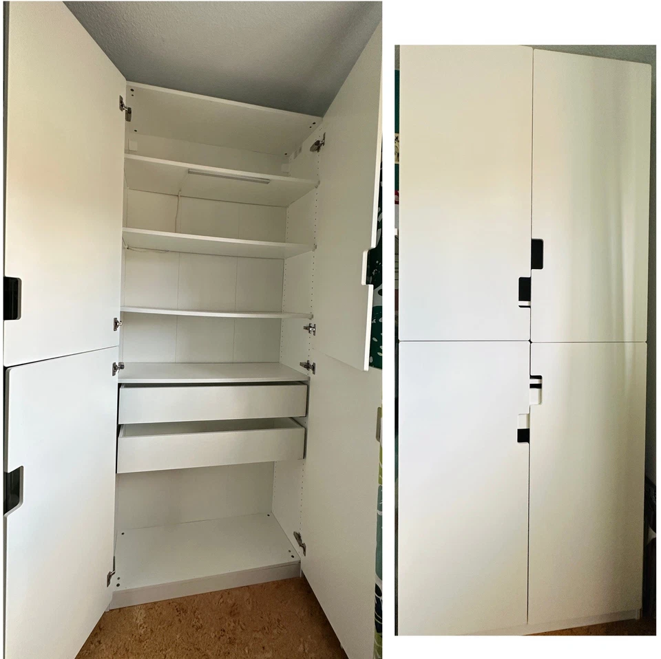 IKEA Stuva Smastad Kleiderschrank Kinder weiß, nur 40 cm tief - Bild 1 von 1