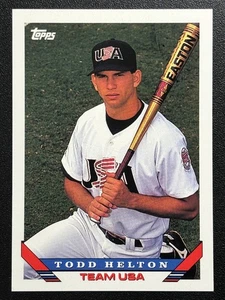 Topps Traded #19T 1993 Todd Helton radiocontrol Colorado Rockies - Imagen 1 de 2