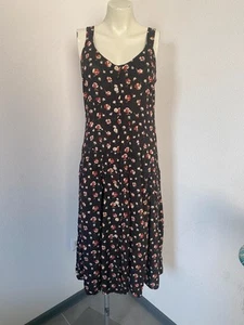 Vintage Paula dress midi floral size 38 bi25 - Picture 1 of 4