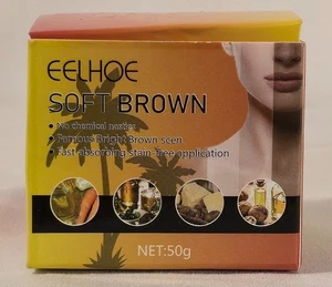 Eelhoe Lozione Abbronzante Morbida Marrone - 50g - NIOBIO - Per un Morbido Marrone Abbronzatura Viso - Foto 1 di 14